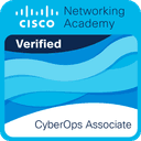 CyberOps Associate badge